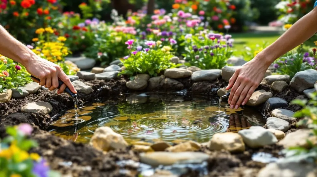 Comment créer un petit bassin dans son jardin