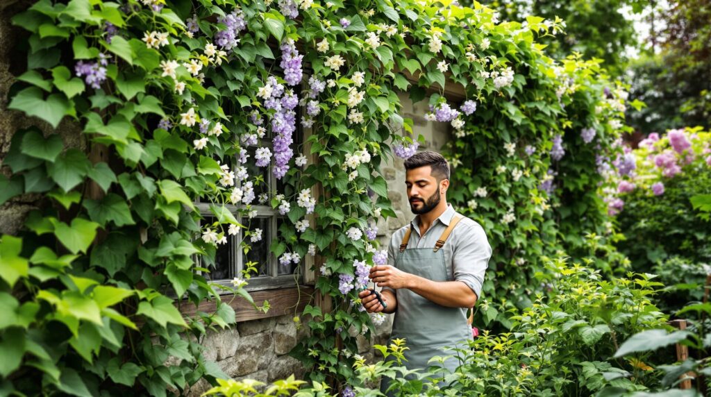plantes grimpantes au nord