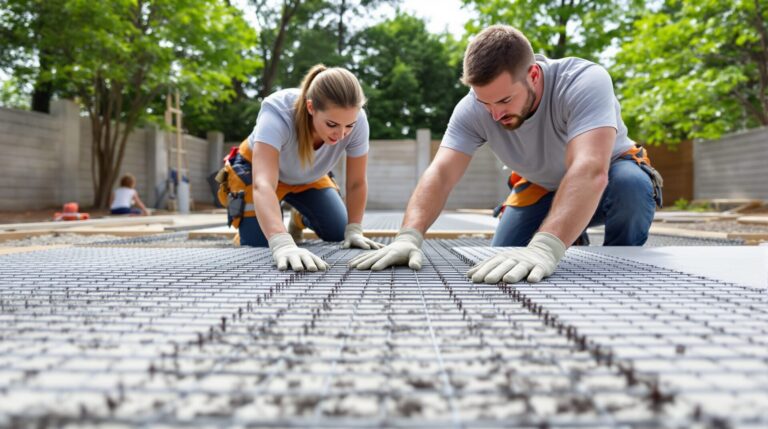 comment poser du treillis soudé