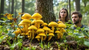 lépiote jaune danger