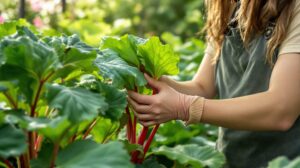 feuilles de rhubarbe toxiques