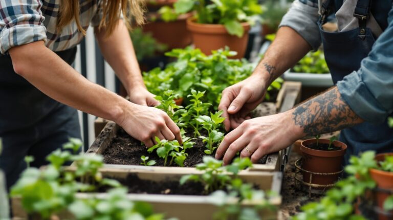 faire petit potager