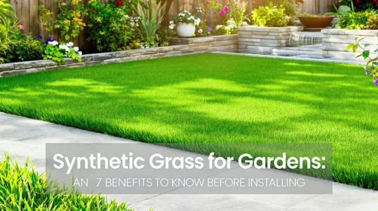 gazon synthétique jardin