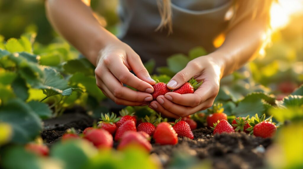 ver dans les fraises