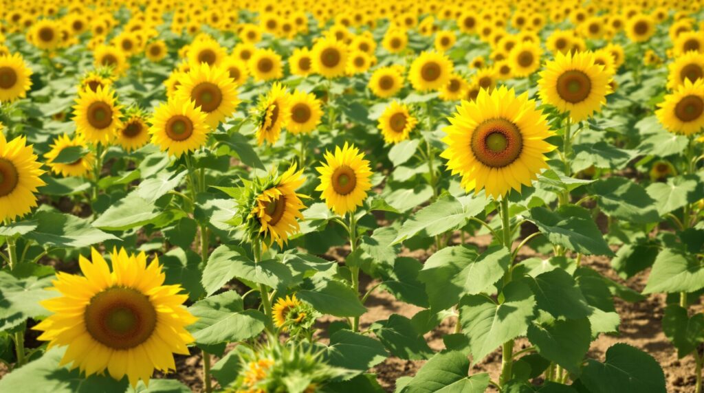 combien de tournesol pour 1 litre d huile