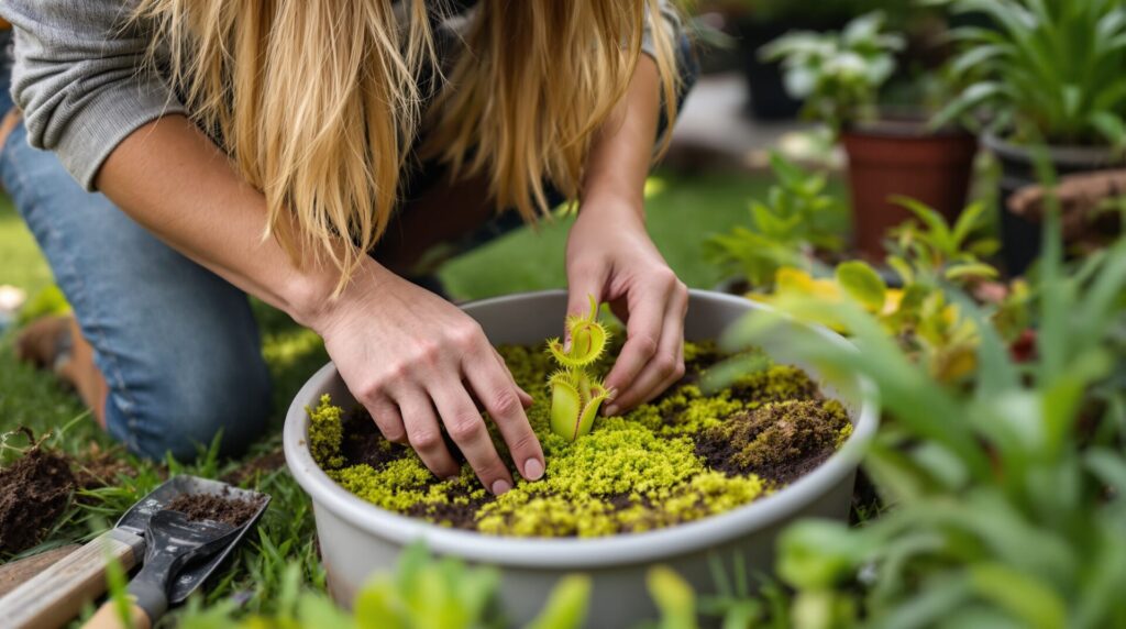 tourbière plante carnivore