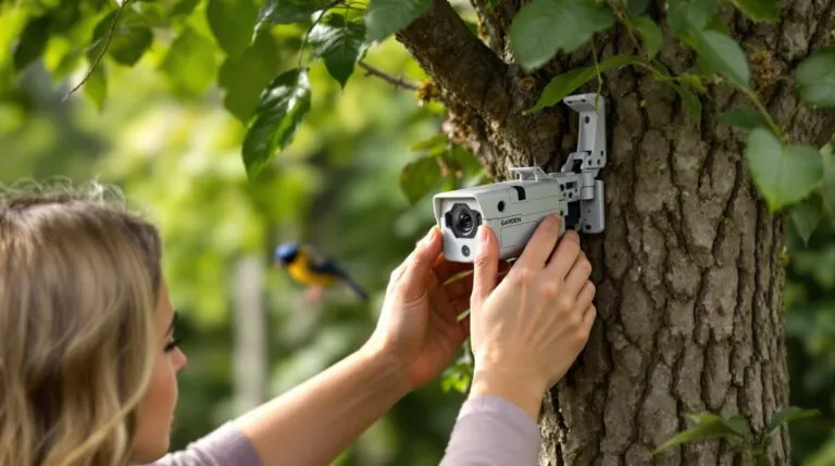 camera animaux jardin
