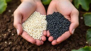 graines de tournesol blanches