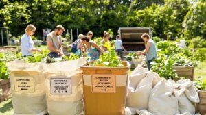 sac papier compostable