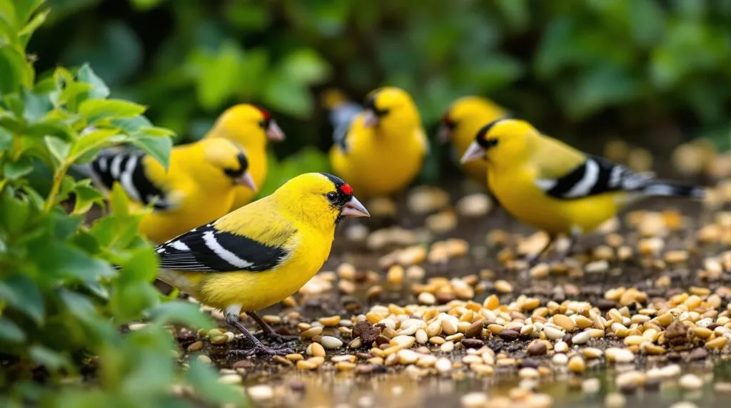 alimentation du chardonneret