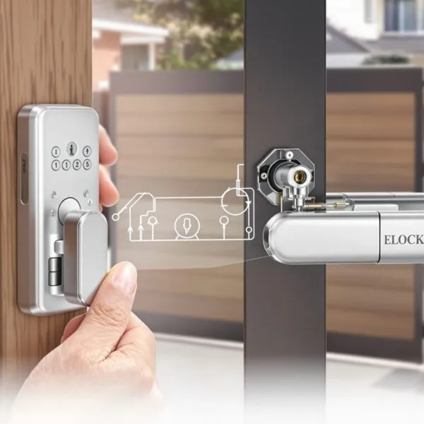 serrure électrique pour portail battant