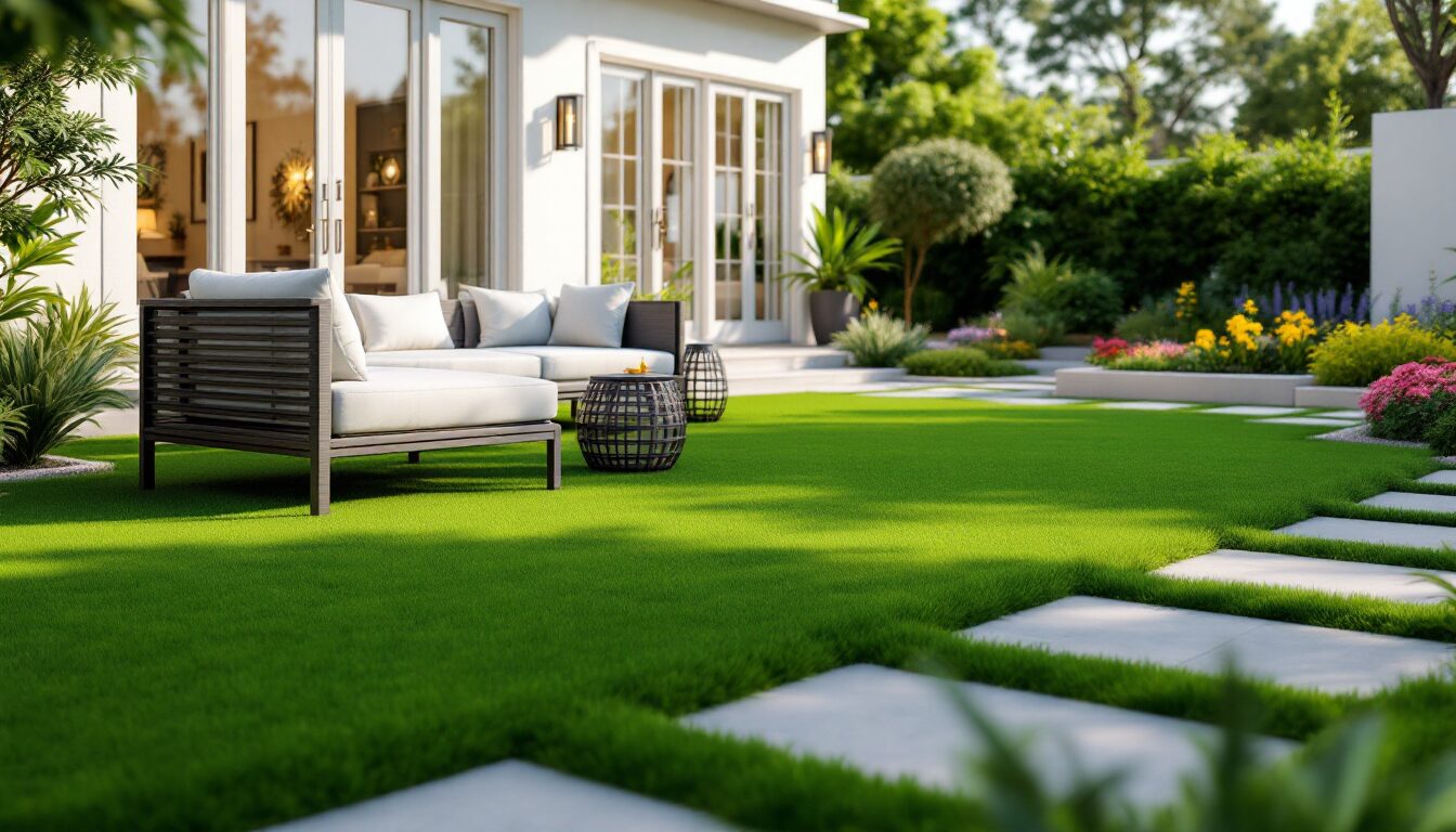 gazon synthétique haut de gamme