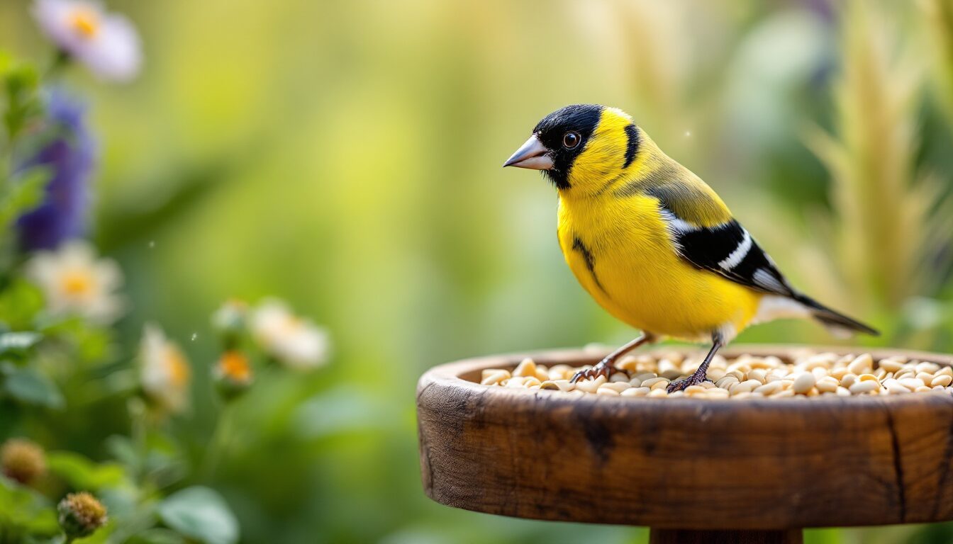 alimentation du chardonneret