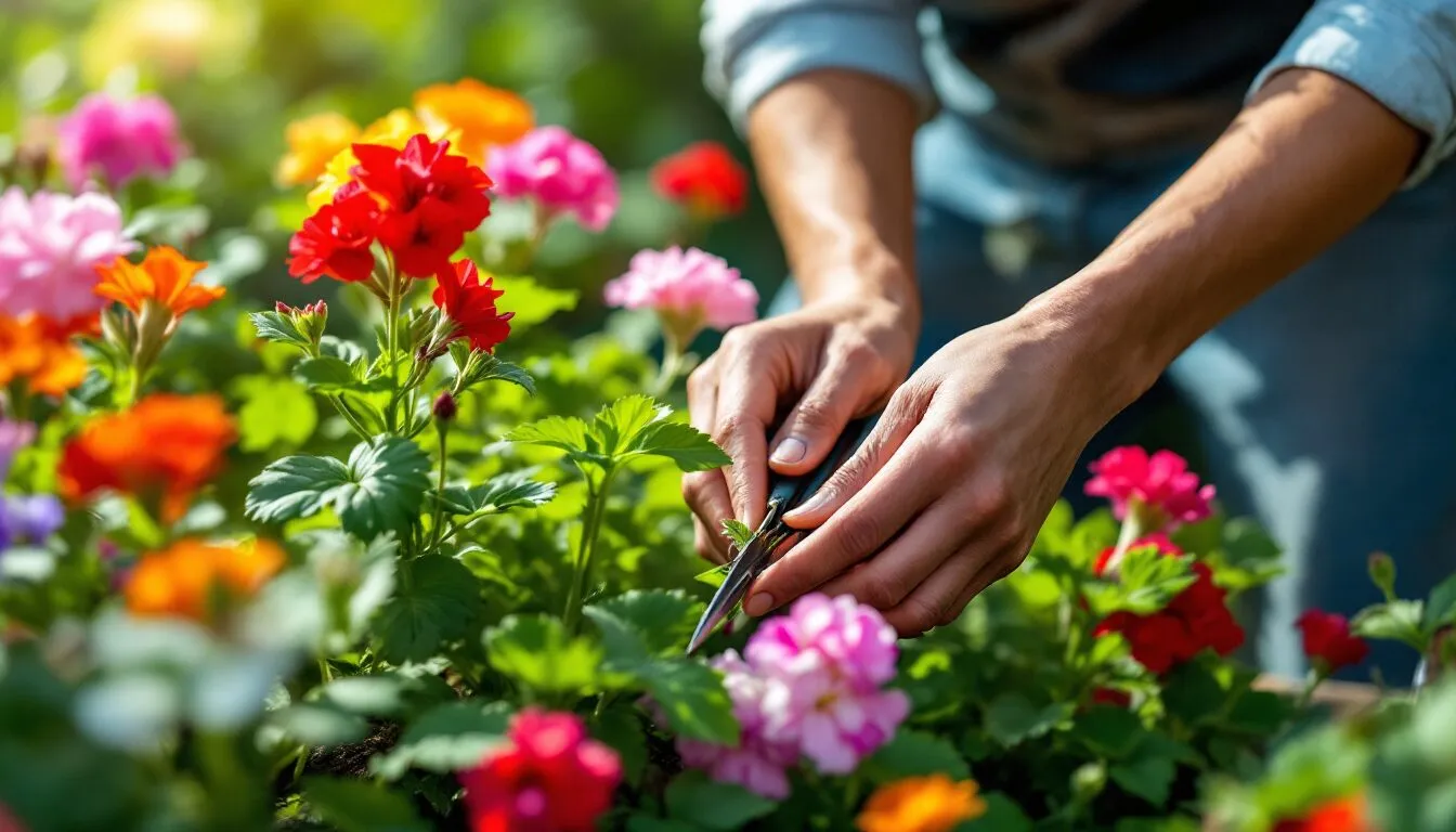comment avoir de beau geranium