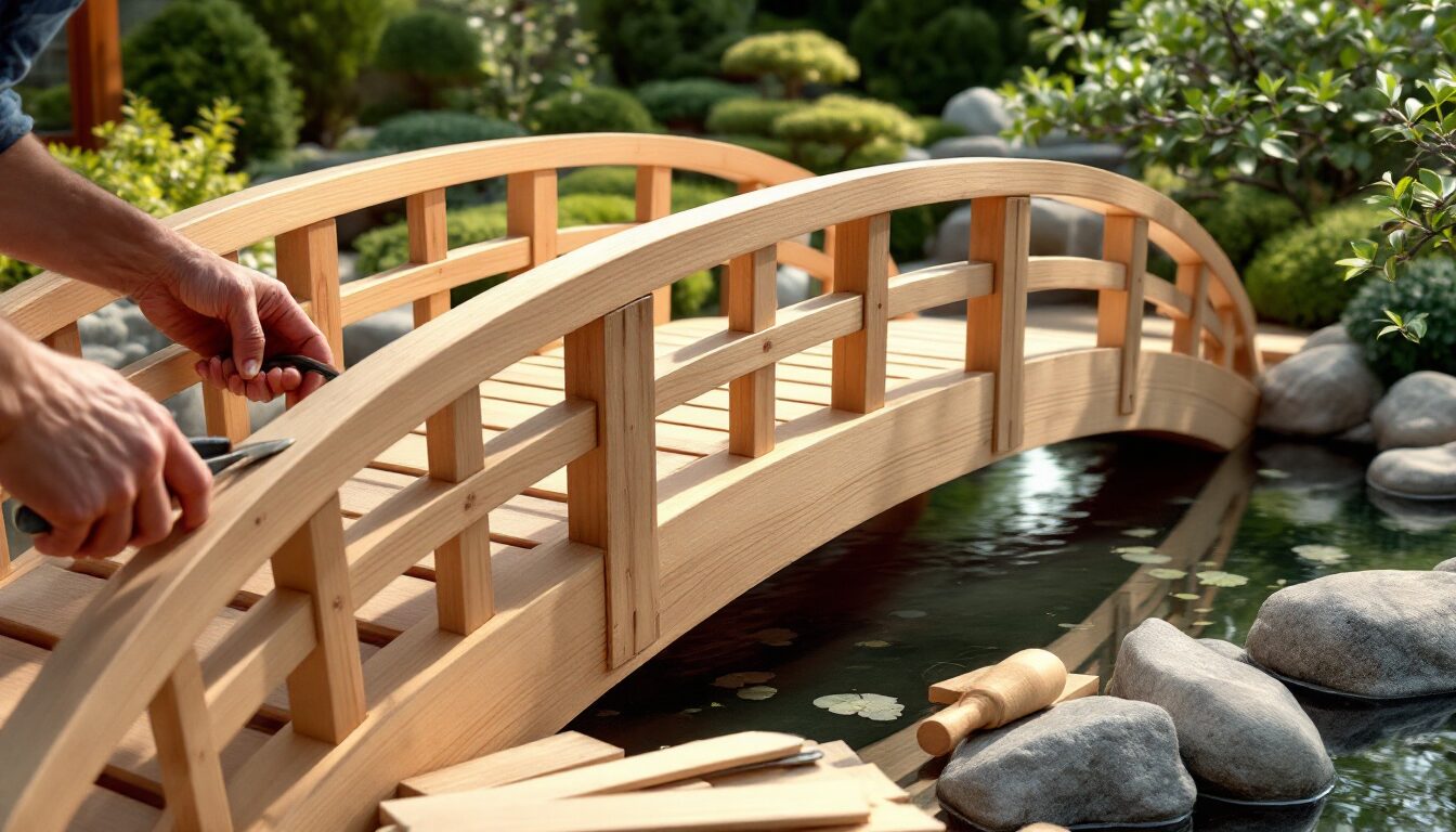 fabriquer un pont japonais