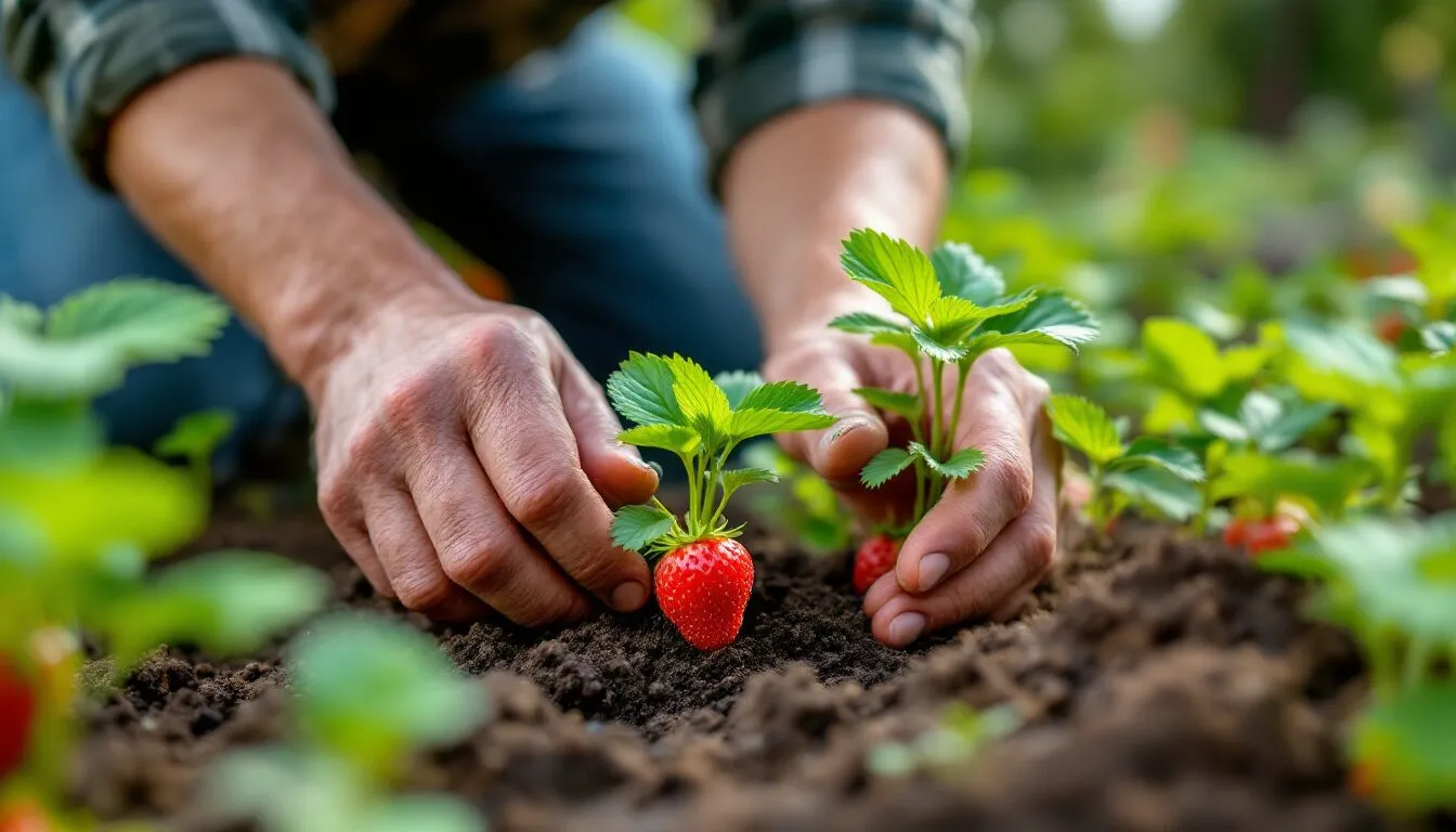 repiquage des fraises