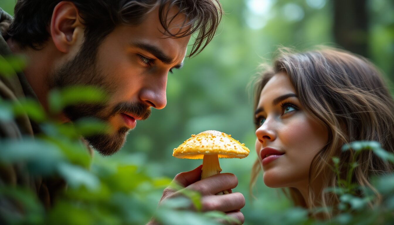 lépiote jaune danger