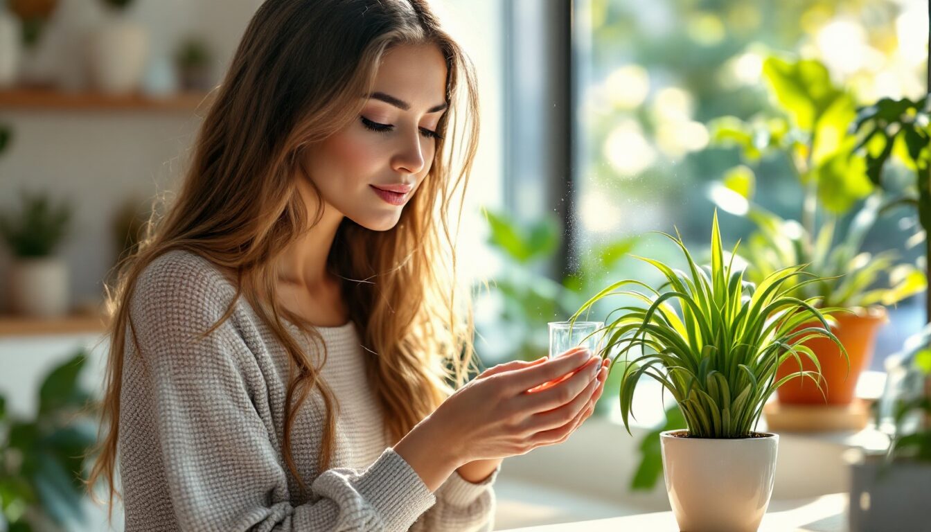 plante aérienne tillandsia