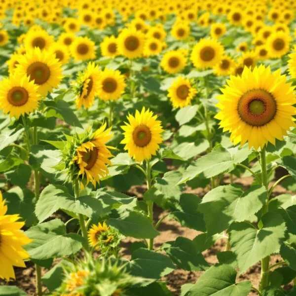 combien de tournesol pour 1 litre d huile