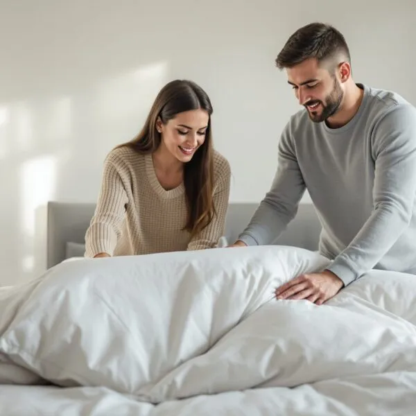 Comment mettre sa housse de couette facilement ? Les différentes techniques