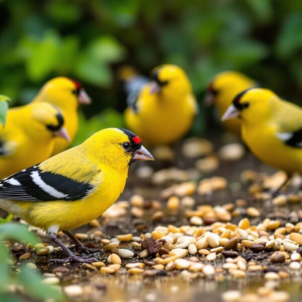 alimentation du chardonneret