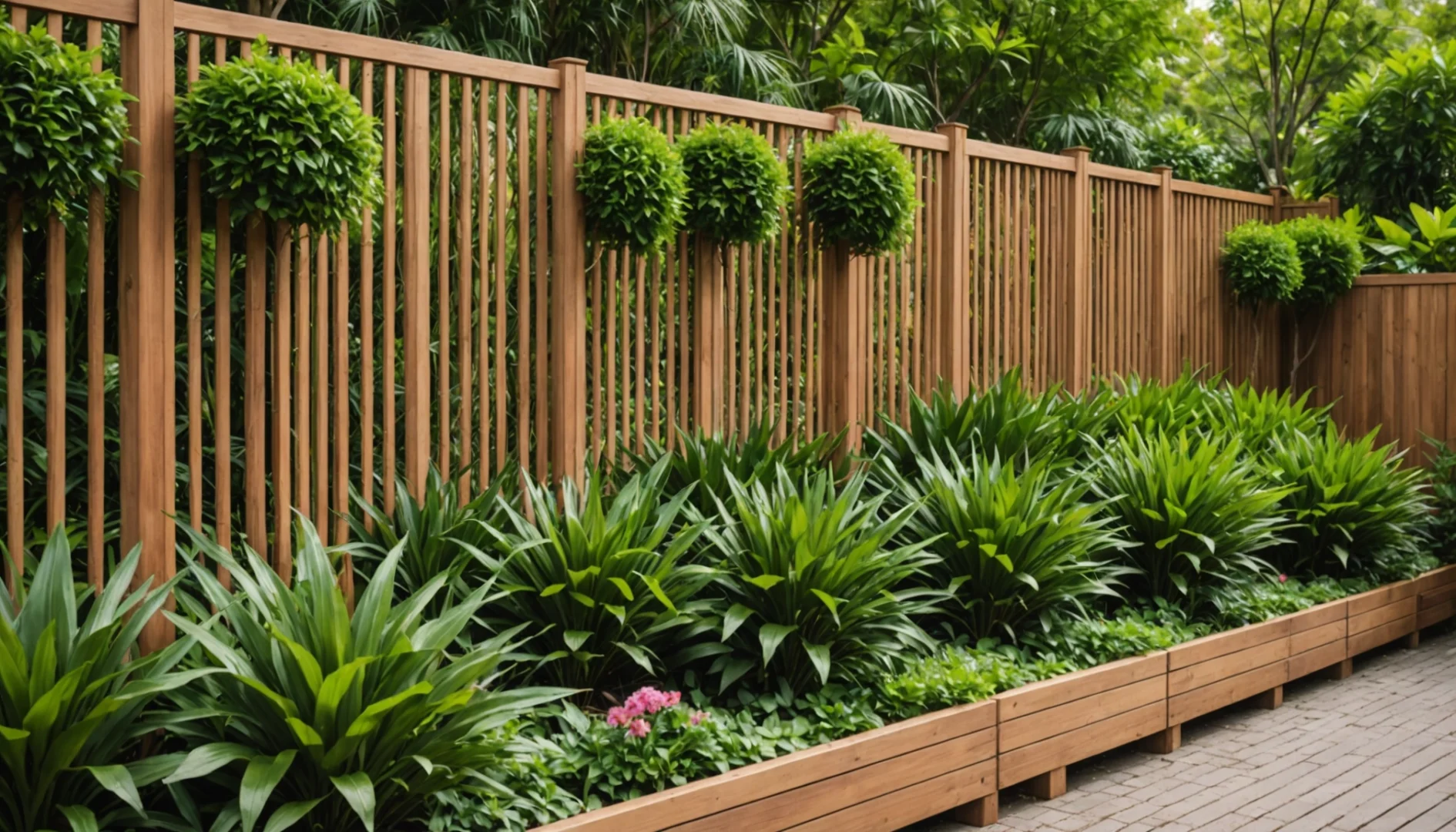 Brises-vue en bois : allier esthétique et intimité dans votre jardin