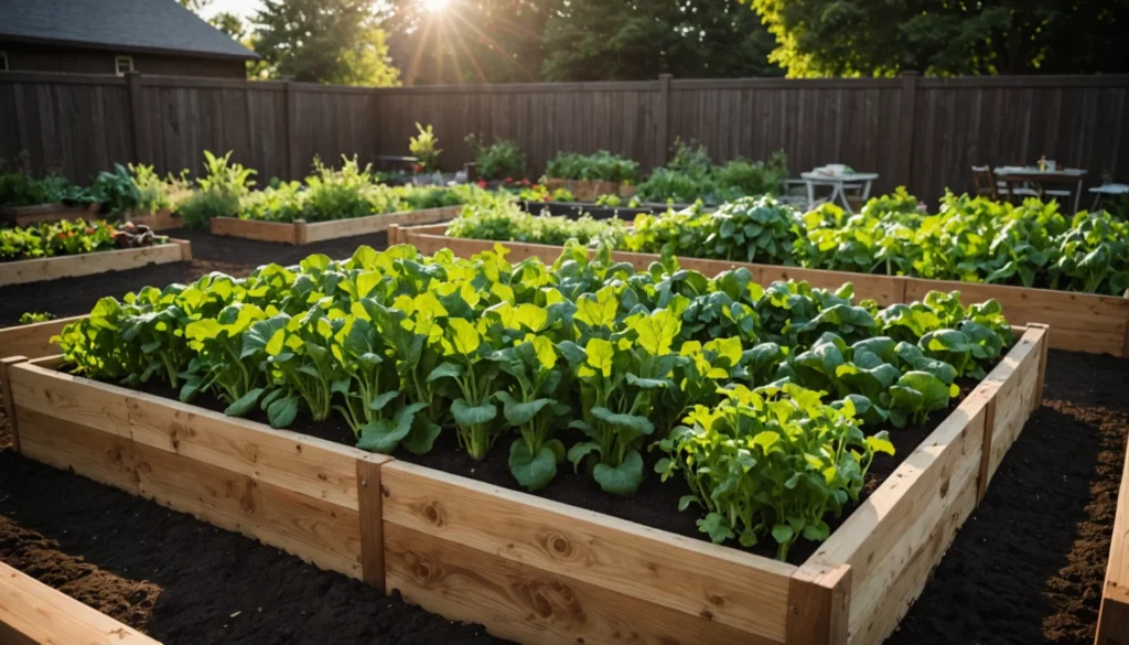 carrés potager surélevés
