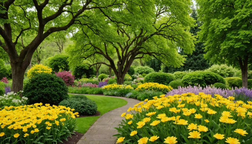 arbre à fleur jaune