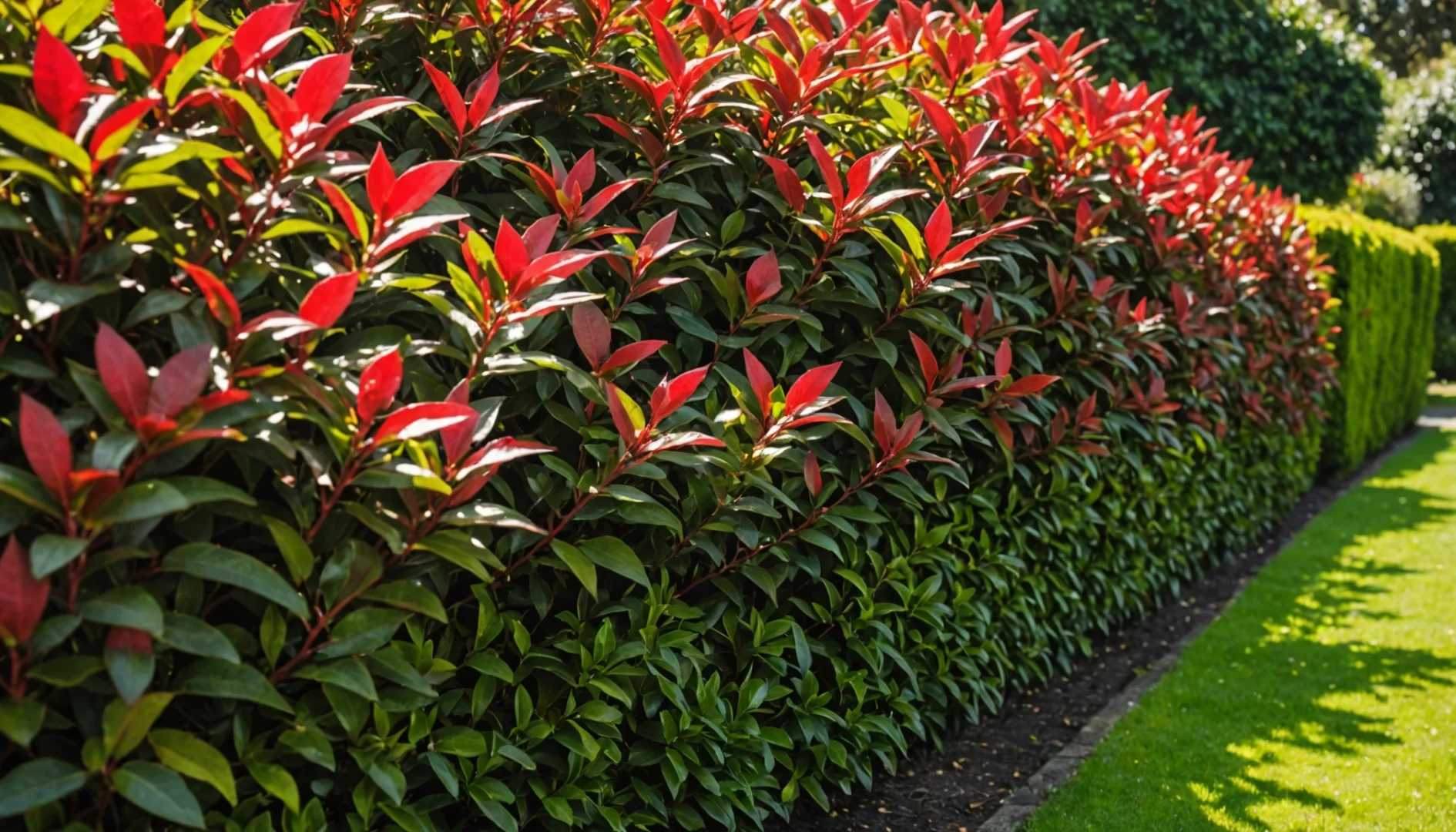Photinia carré rouge : éclat et facilité d'entretien