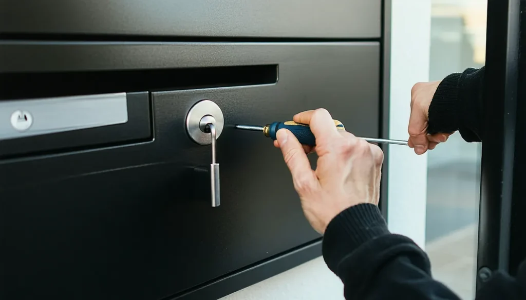 serrure de boite aux lettres