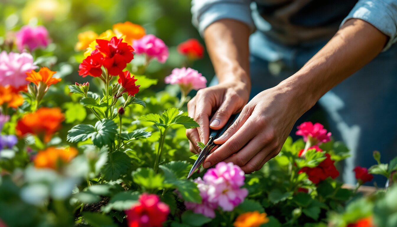 comment avoir de beau geranium