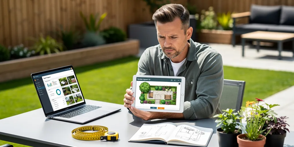 Aménagement extérieur : gagner du temps grâce aux outils numériques