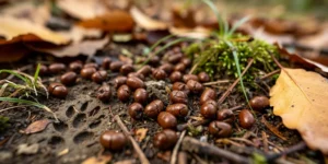 crottes de chevreuil