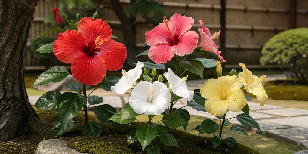 hibiscus du japon