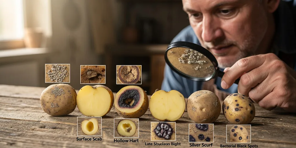 taches noires pommes de terre