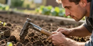 casser mottes de terre