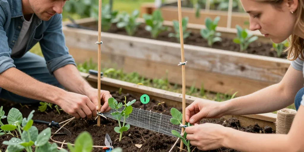 comment ramer petit pois nain