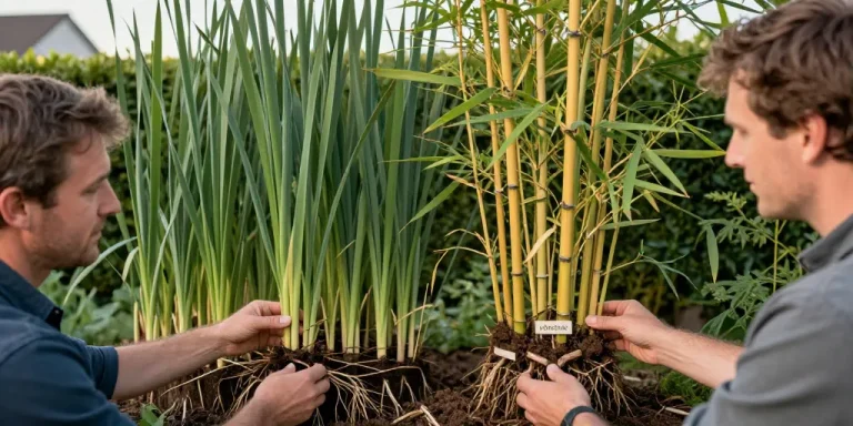 différence entre roseau et bambou