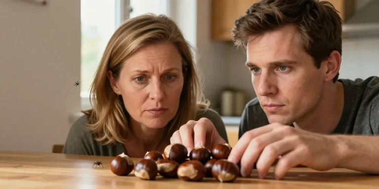 marrons contre les araignées