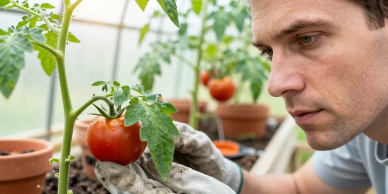 moucheron sur les tomates