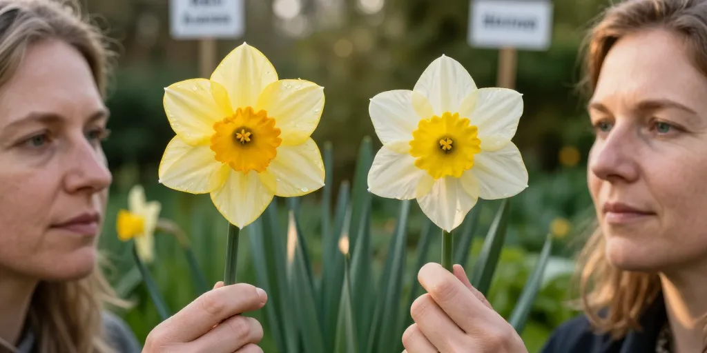 narcisse et jonquille différence