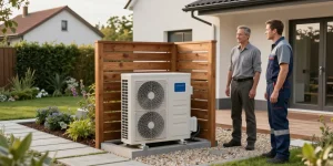 Pompe à chaleur au jardin : comment intégrer l'unité extérieure sans gâcher votre aménagement paysager