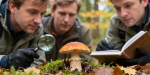 champignon orange a lamelle