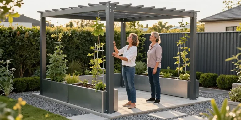 Jardin et extérieur : solutions en acier pour structurer et protéger