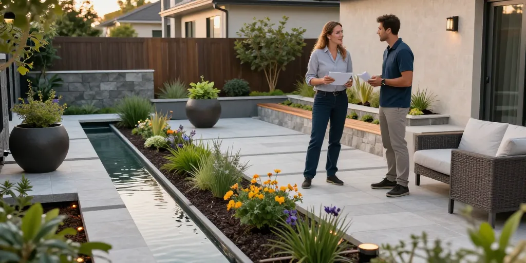 paysagiste extérieur