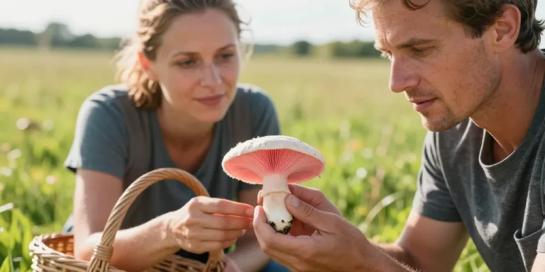 champignon des champs comestible