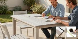 Table extérieure : comment bien choisir pour son jardin ou sa terrasse ?
