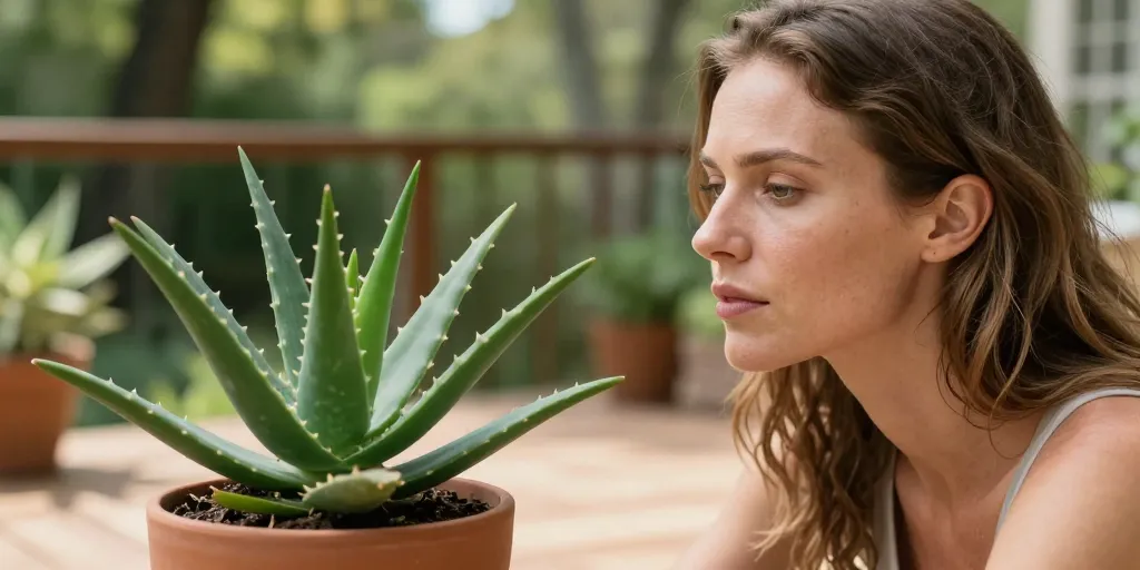 peut on mettre un aloe vera dehors