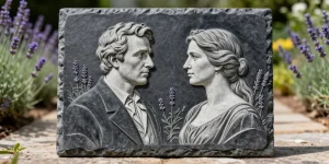 La gravure sur ardoise pour décorer son jardin