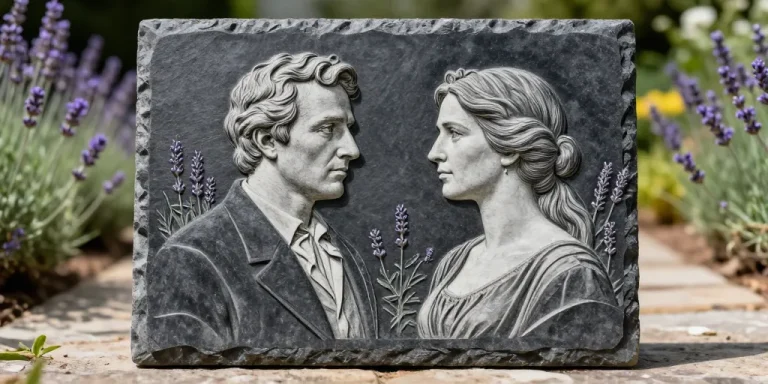 La gravure sur ardoise pour décorer son jardin